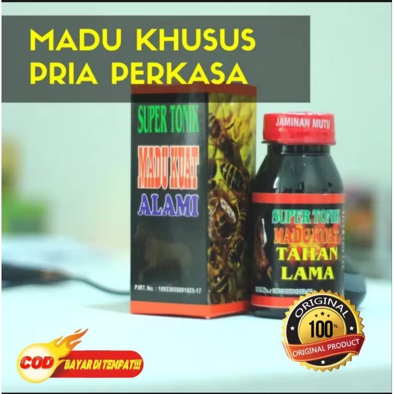 

Best Seller..!!Madu Super Alami Tonik Original Berkhasiat Ampuh