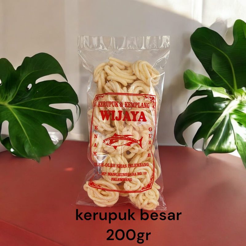 

KERUPUK TENGGIRI SUPER (BESAR) 250GRAM