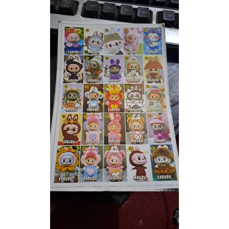 

Stiker Labubu