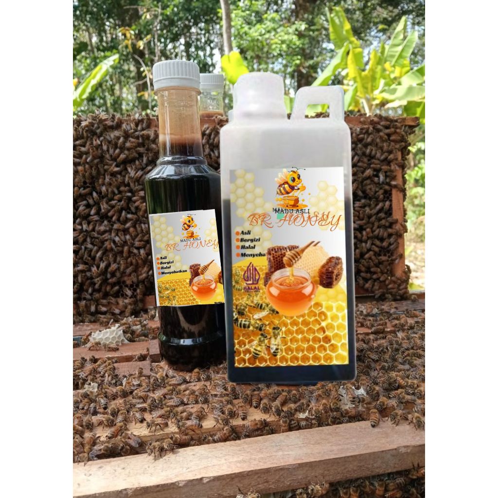 

Madu Murni Asli Akasia Tanpa Campuran -Madu Asli 100% - Madu Murni - 500gr