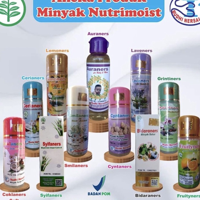 

MEGA MINYAK NUTRIMOIST BABY SPA ANAK BAYI BATUK PILEK LEMONERS LAVENERS SYIFANERS FRUITYNERS SMILANERS CYNTANERS AURANERS BIDARANERS