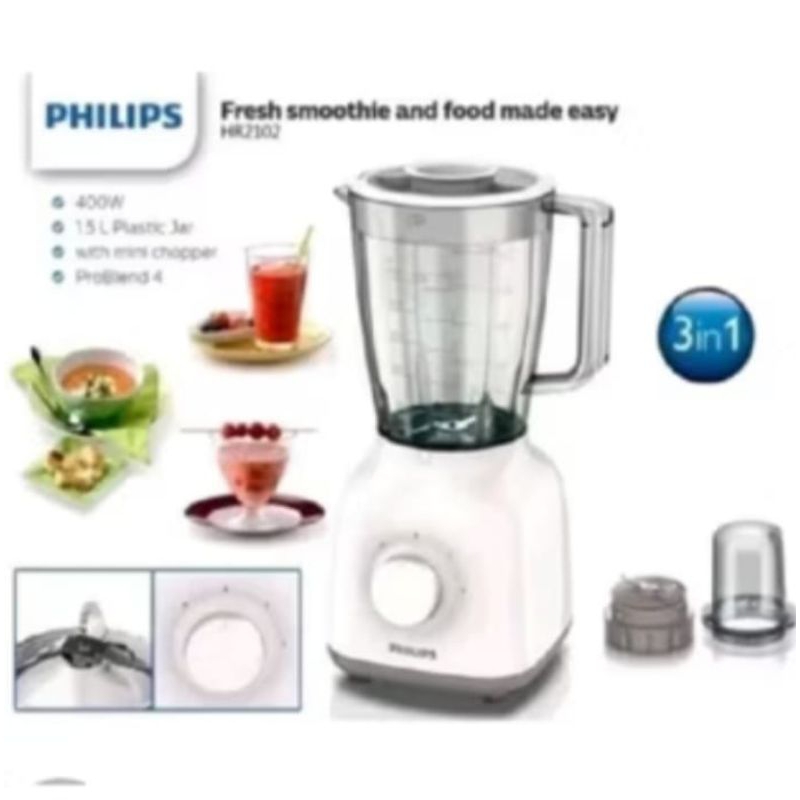 blender Philips HR 2106 mika plastik blender Philips 4 in 1 turbo