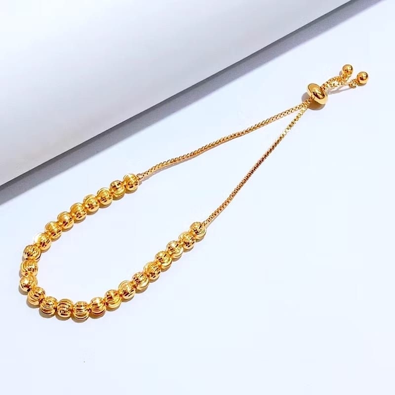 GELANG TANGAN TITANIUM  SERUT BIJI LADA CANTIK