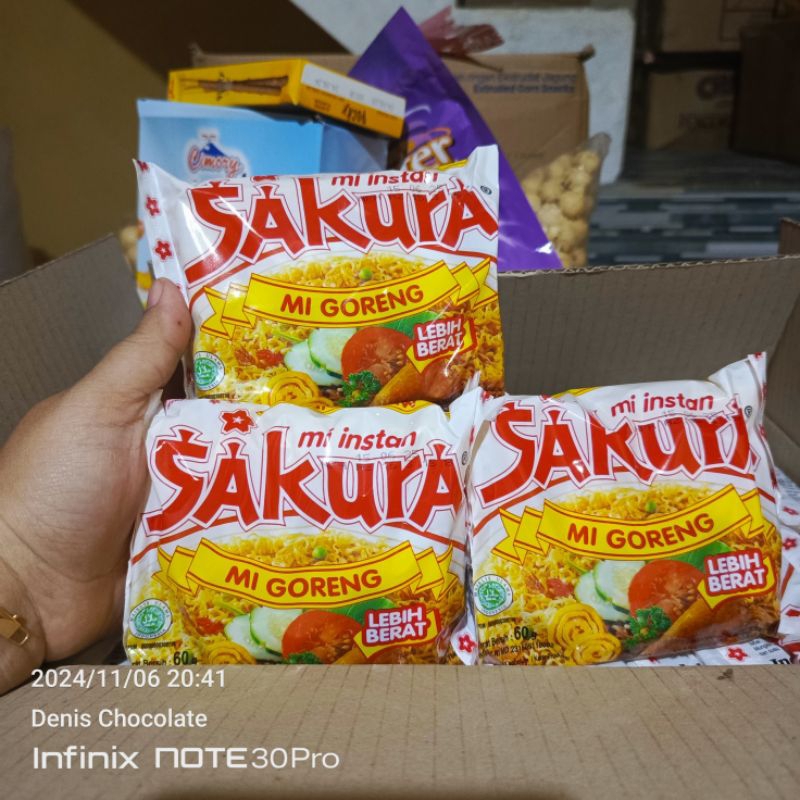 

Mie instant sakura goreng 3pcs