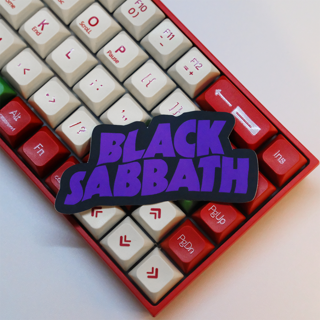 

STICKER BLACK SABBATH BAND DESIGN