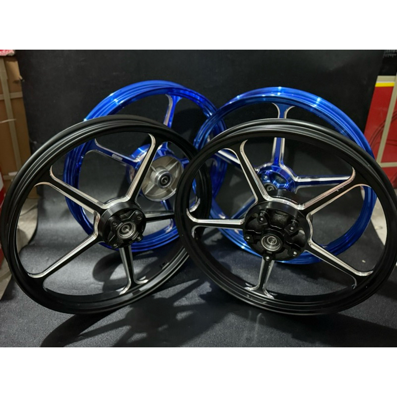 VELG MUTAKIN MXKING FG505 VELG ENKEI KZR 160/160-17 BLUE DAN BLACK NEW