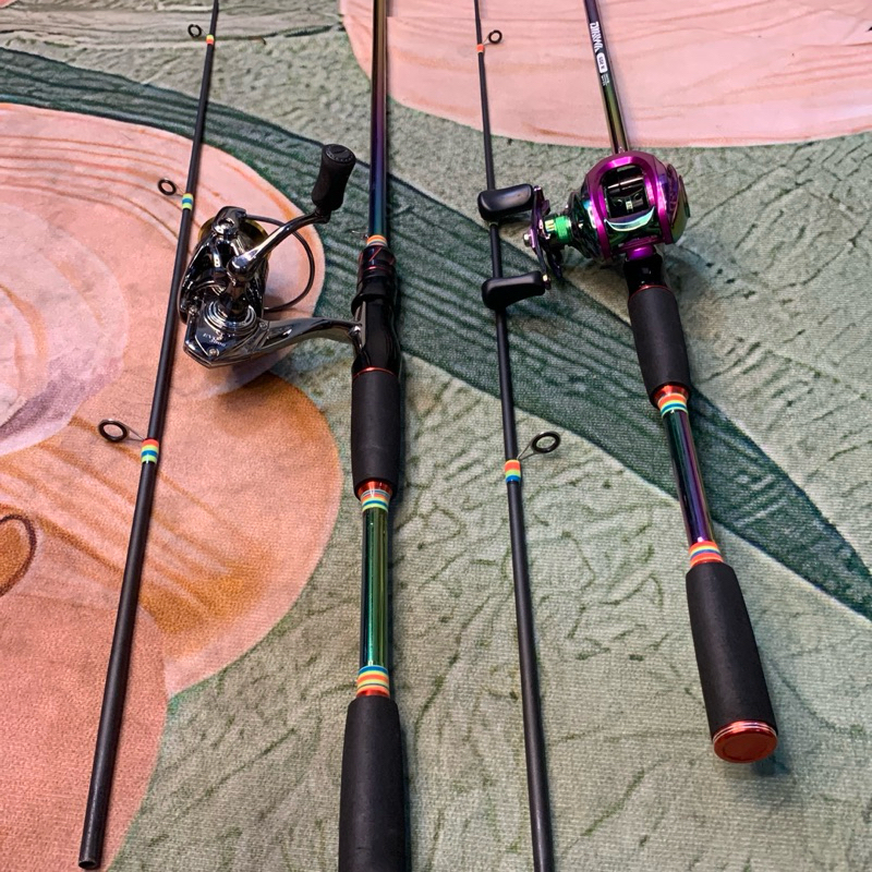 joran daiwa 180cm set reel bc zorro cliker