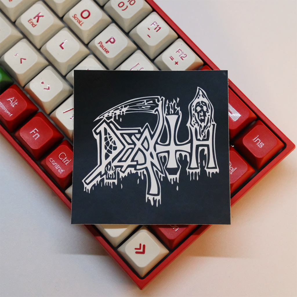 

STICKER DEATH DESIGN DEATH METAL BAND