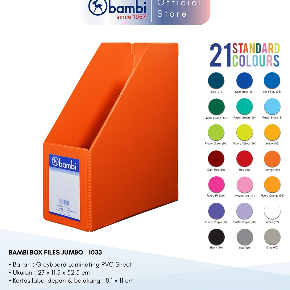 

ART G8E Bambi Box File Magazine All Color Super Big Size 115 mm Original