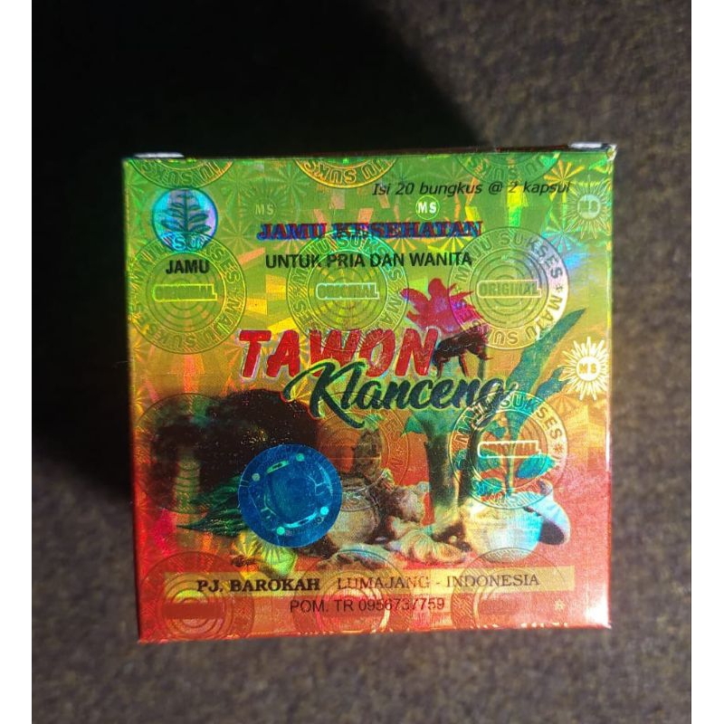 Tawon klanceng kapsul 100% Asli