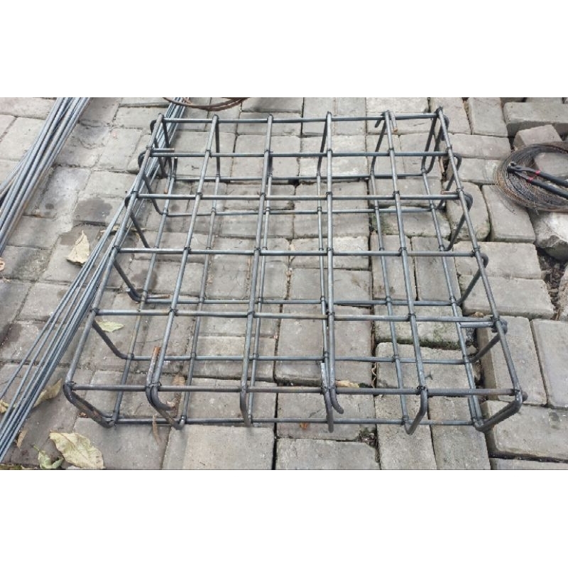 Besi Cakar Ayam Ukuran 80x80 Besi 12 Polos Full SNI Toleransi 0.2