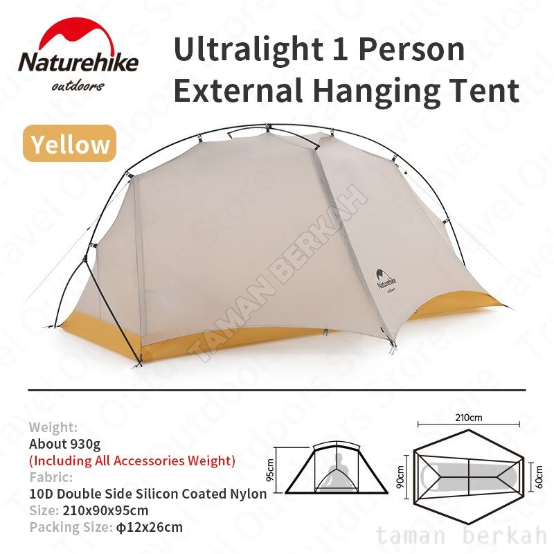TENDA ULTRALIGHT 10D CLOUD TRACE NATUREHIKE NH21ZP003