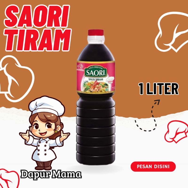 

Saori Saus Tiram 1Liter Ajinomoto Horeka