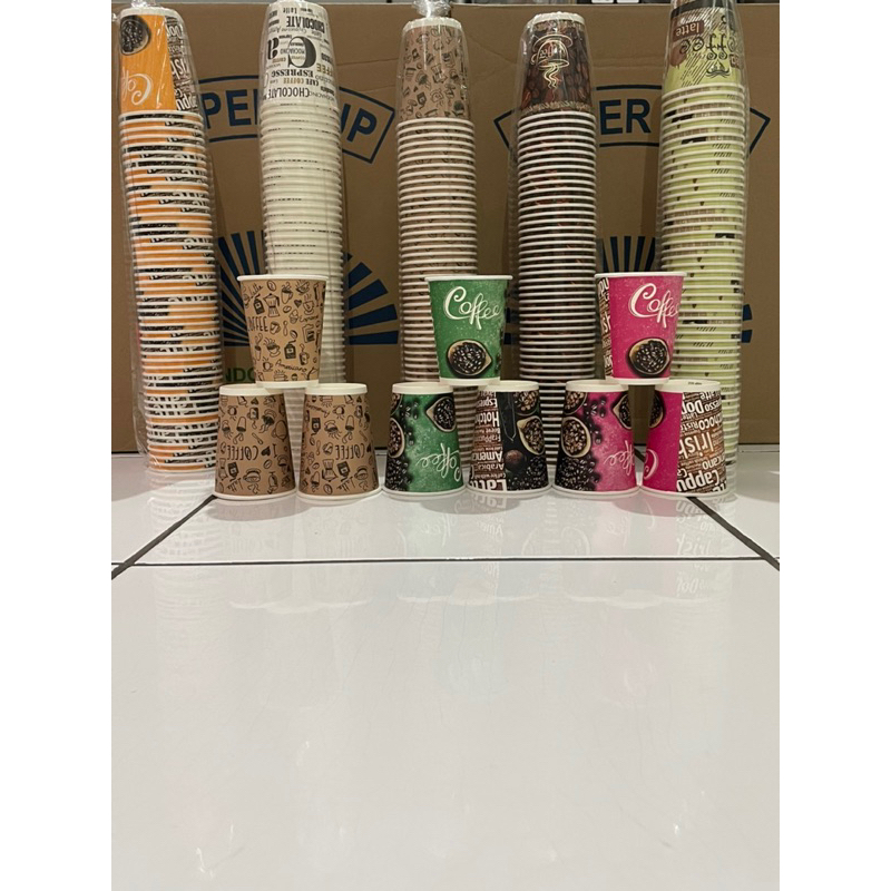 Paper Cup SJP 8oz motif