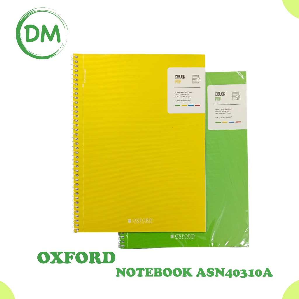 

NOTEBOOK OXFORD ASN40304A SPIRAL 30S @4 (60)