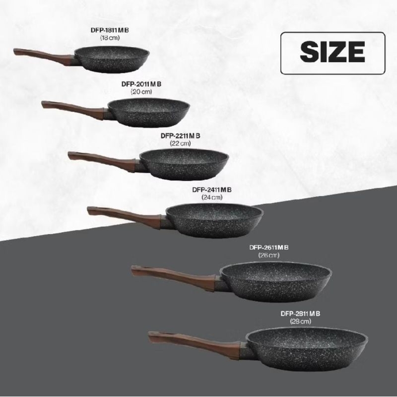 Deef Fry Pan marble