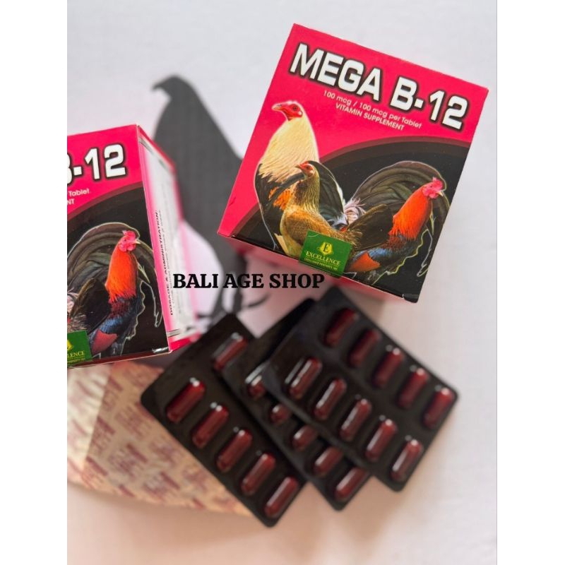 Mega B-12 / vitamin B12 untuk ayam