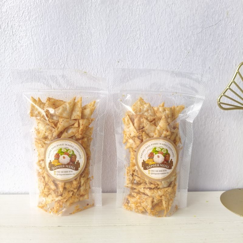 

KERIPIK PANGSIT 50 gr / PANGSIT / KUE BAWANG BANDUNG DAPOERMAMA
