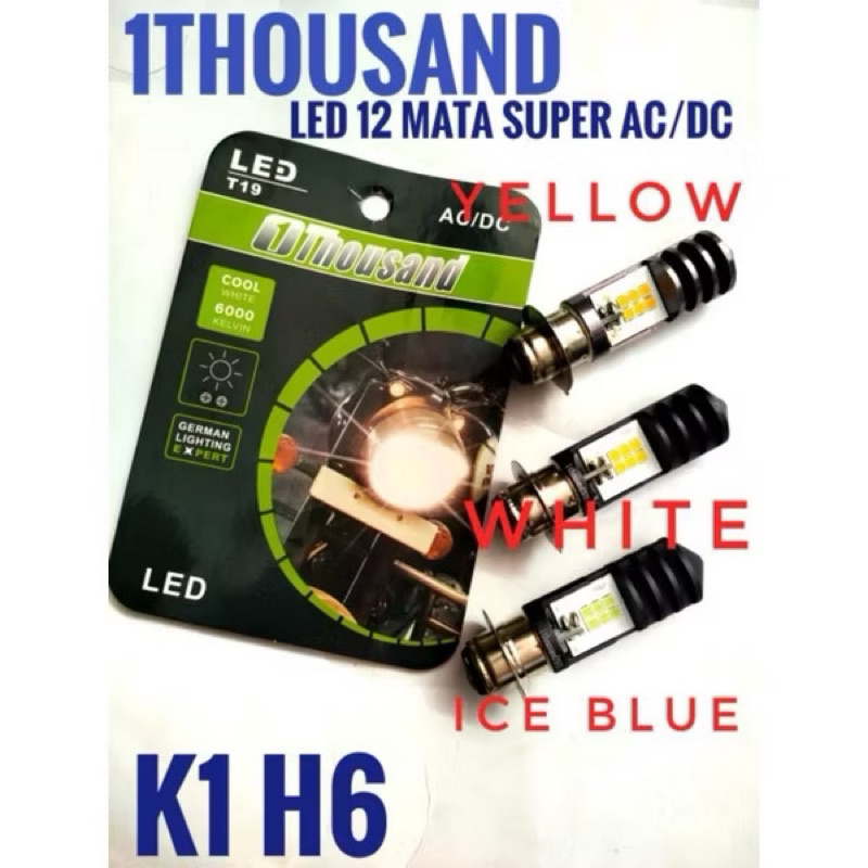 LED 12 MATA SUPER 1 THOUSAND UNIVERSAL AC DC