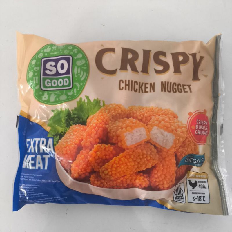 

So Good Chicken Nugget Crispy 400 gr