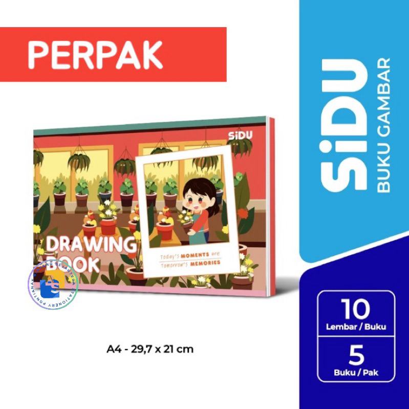 

5 buku - Buku Gambar SiDU A4