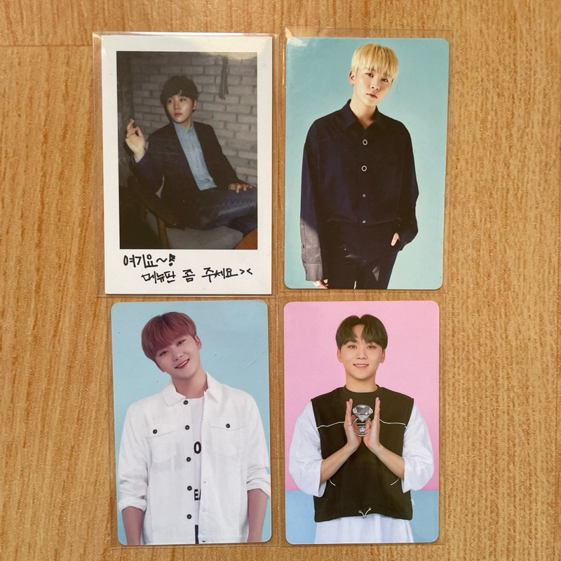 [Ready Stock] Photocard Seungkwan Seventeen PC Official Carat Member kit 1-4 gen Boo SVT