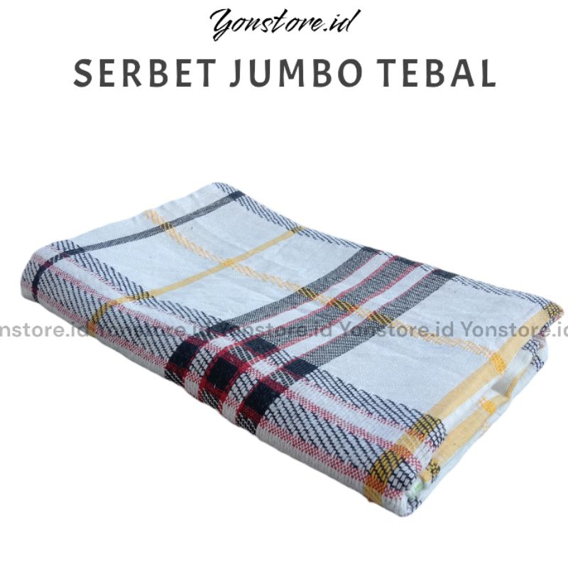SHp2 SERBET JUMBO TEBAL 60 x 60 CM ( 005 )/ serbet 6 Lembar / serbet makan / serbet dapur / serbet