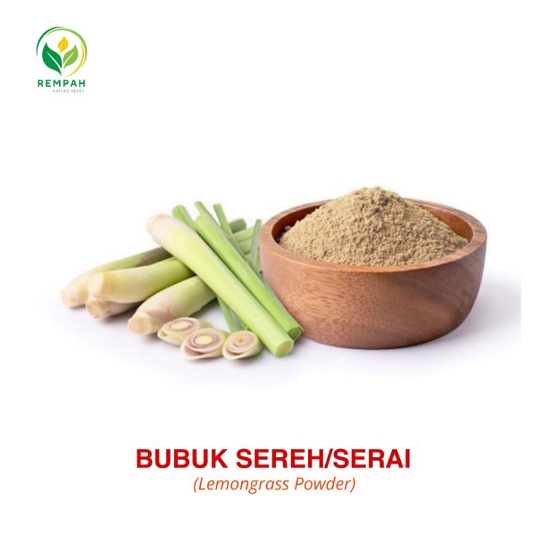 

BUBUK SERAI/SEREH (Lemongrass Powder) Refill REMPAH NATURE HERBS