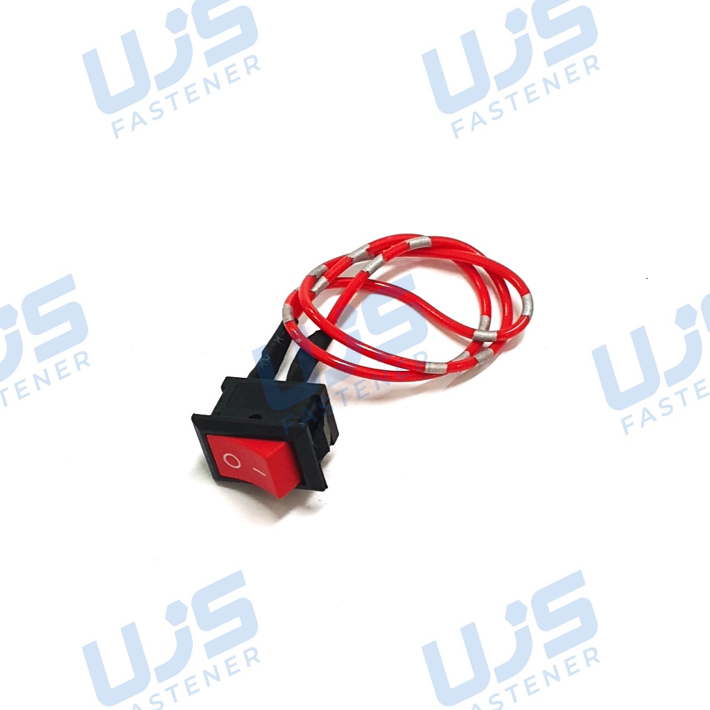 Saklar Switch Tombol On Off 2 Kaki Kabel Motor Universal