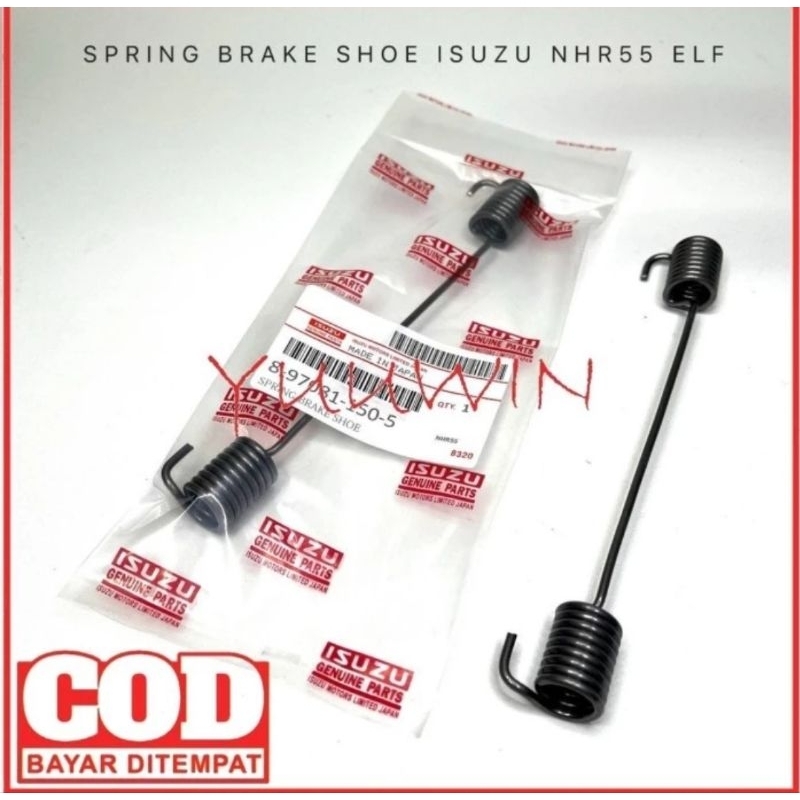 SPRING BRAKE SHOE ISUZU NHR55 - SPRING BRAKE SHOE NHR55 ELF - PER KAMPAS REM ISUZU ELF