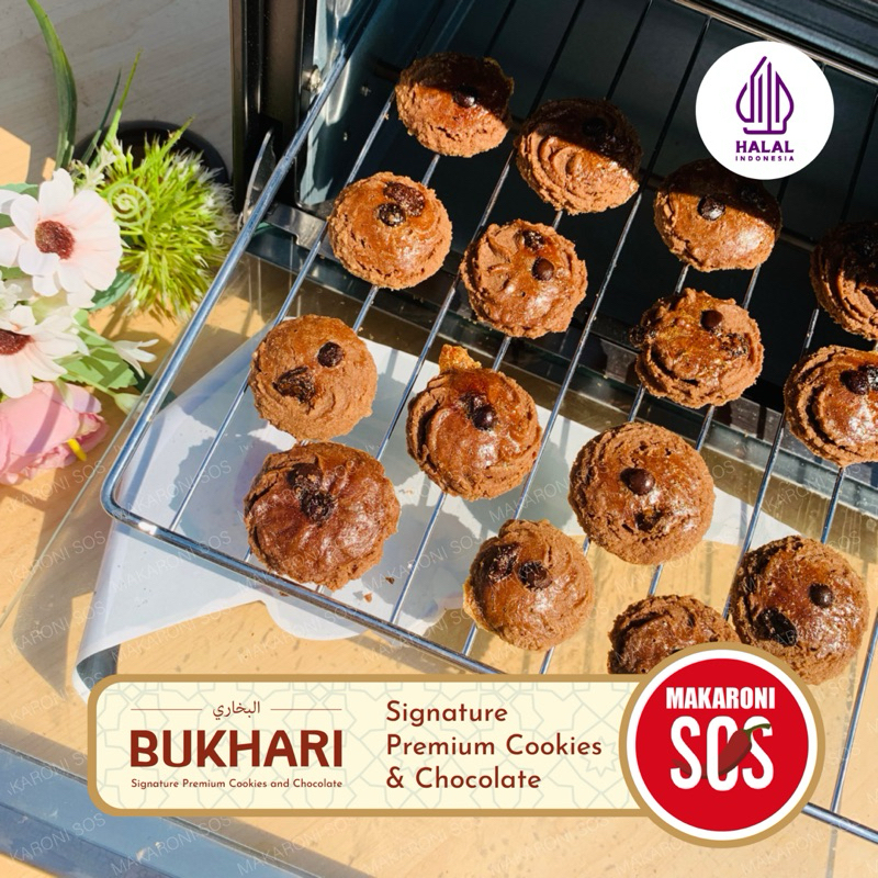 

Black Forest Cookies Toples 600ml Kue Kering Dark Chocolate Cookies Bukhari by Makaroni Sos