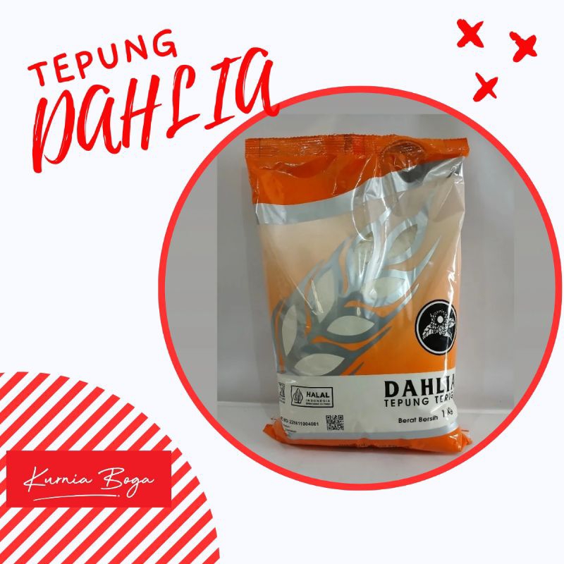 

Tepung Terigu | Dahlia | Kemasan pabrik 1kg