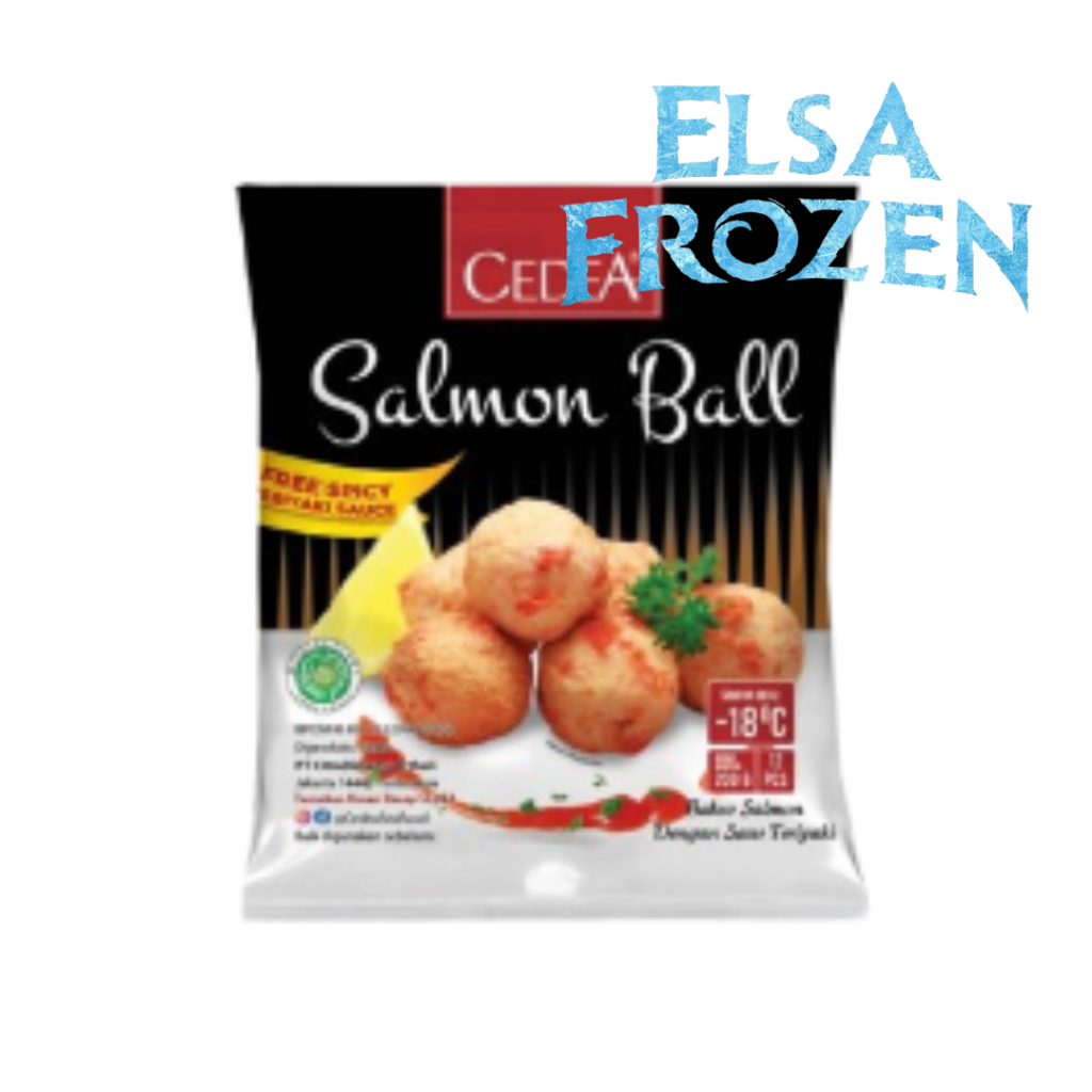 

CEDEA SALMON BALL 200GR ISI 12 PCS / BASO IKAN SALMON