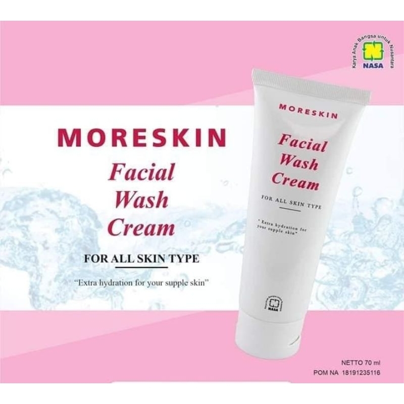 moreskin facial wash