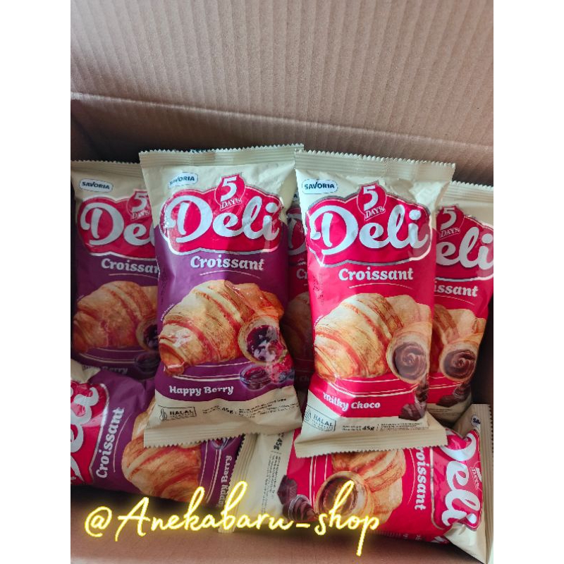 

RB DELI CROISSANT HAPPY BERRY 45g ( 1 DUS / 20 pcs)