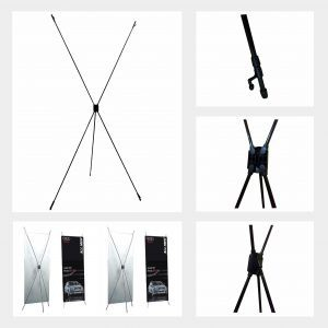 Tiang X Banner / Tiang Spanduk