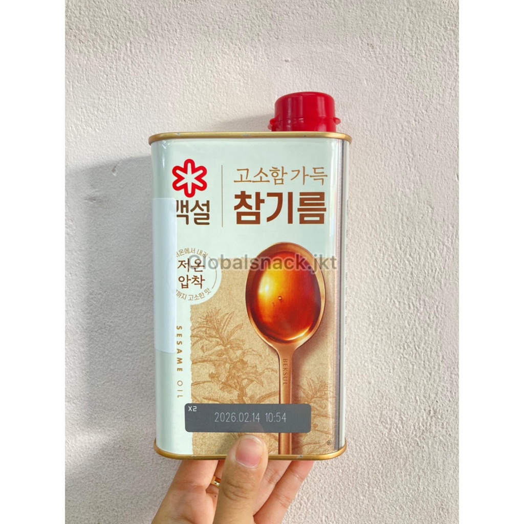 

[500ML] BEKSUL 100% MINYAK WIJEN SESAME OIL KOREA