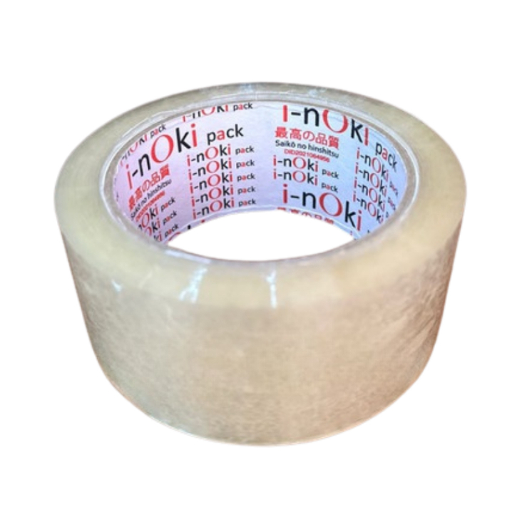 

Lakban Bening Coklat 2 inch / Lakban Ukuran 48mm x 90 yard merk INOKI