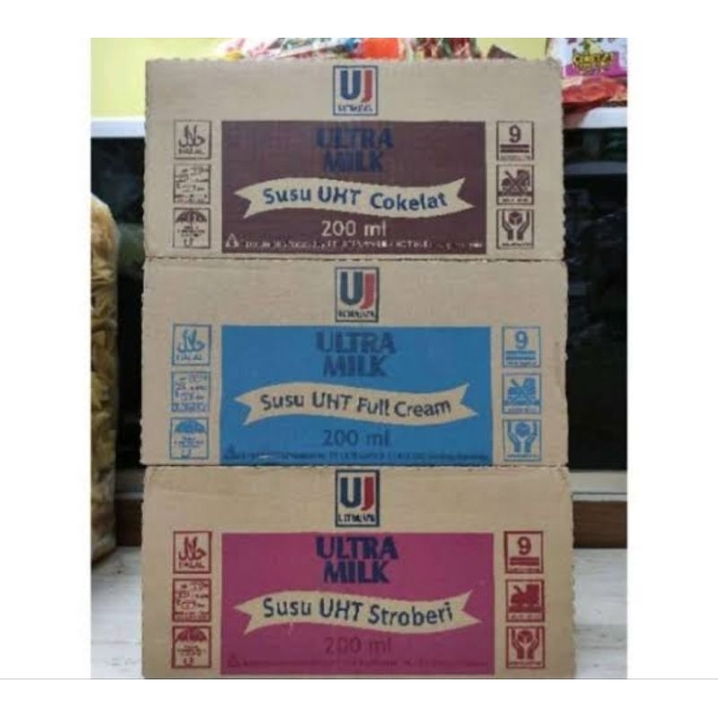 

Susu Ultra Milk 1 Dus 200ml