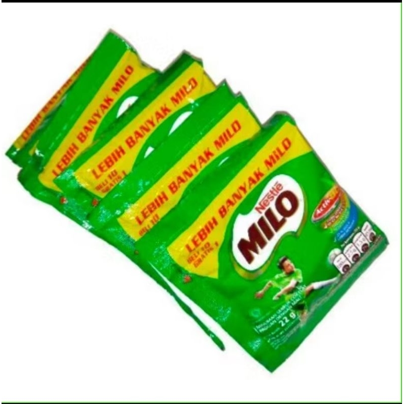 

Milo Sachet 1 renceng isi 10