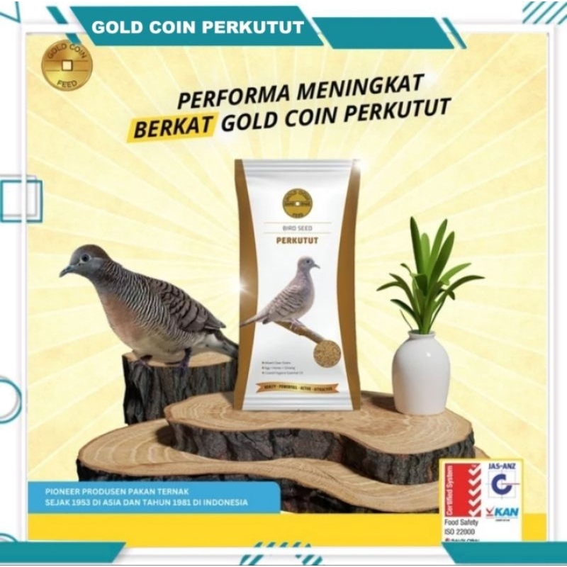 GOLD COIN PERKUTUT KECIL Perkutut Bird seed Gold Coin