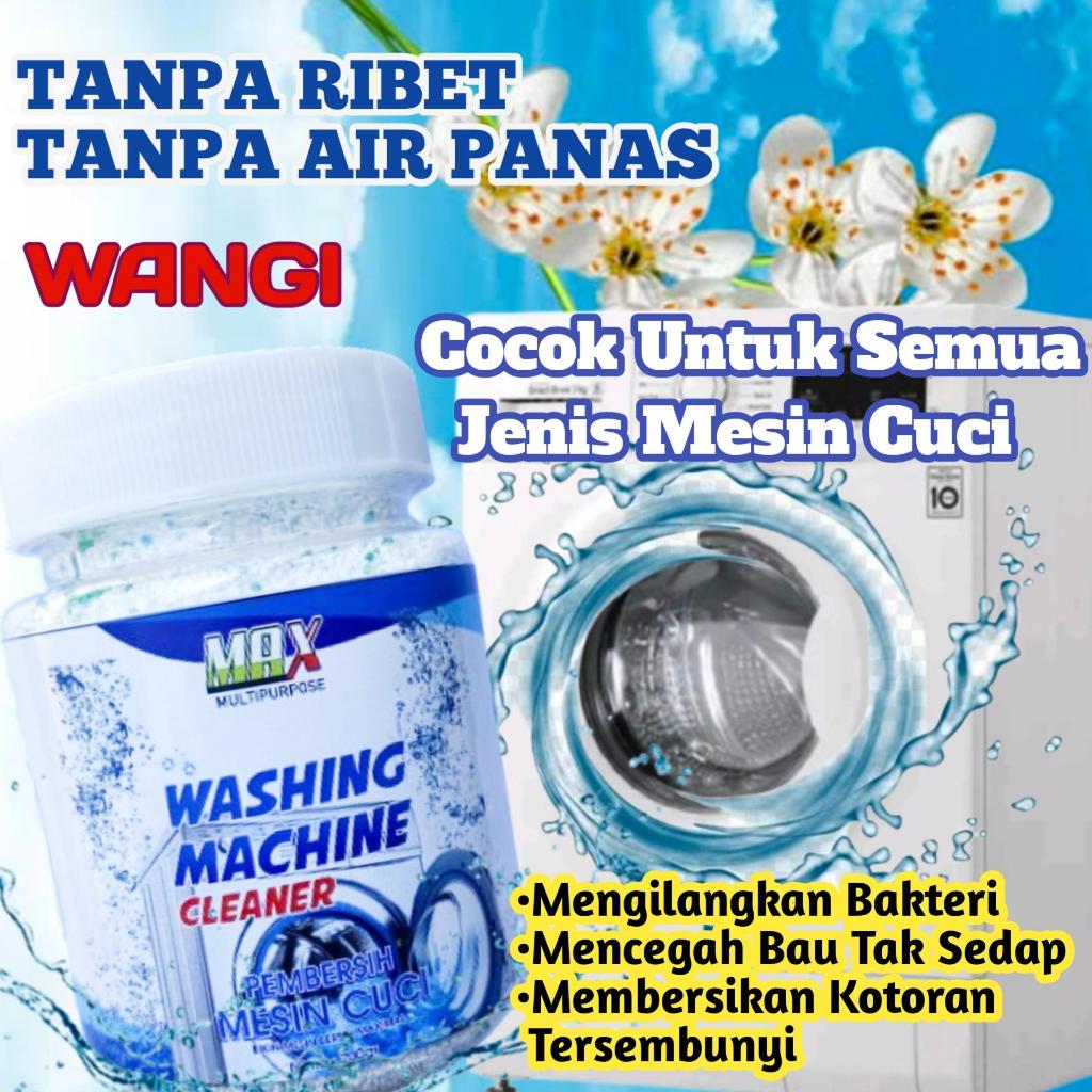 pembersih mesin cuci 2 tabung Pembersih Mesin Cuci 200gr pembersih mesin cuci bukaan depan pembersih