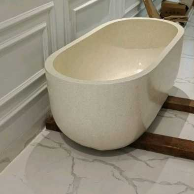 Bathtub Oval Teraso Panjang 150cm
