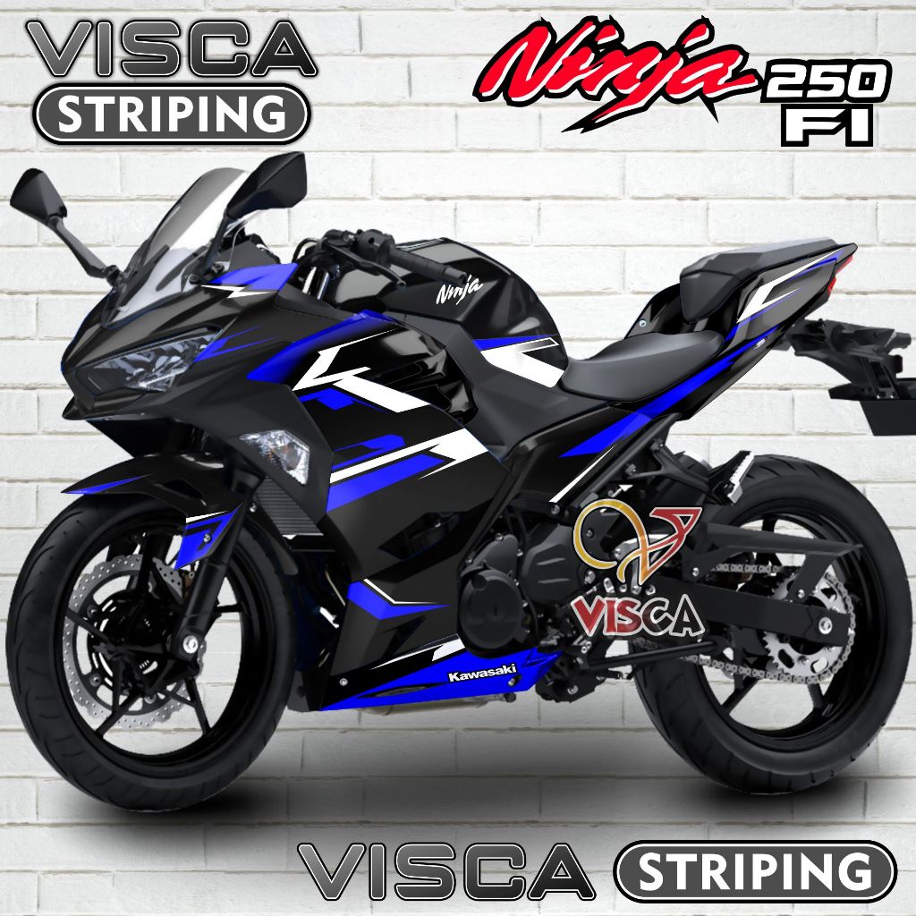 Decal Ninja 250 FI 2018 Full Body - Stiker Ninja 250 FI 2018 Full Body - Dekal Ninja 250 FI 2018 Ful