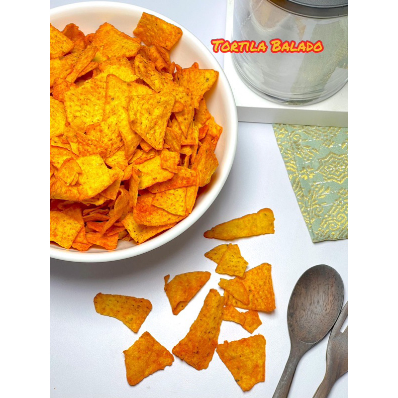 

Tortila Chips Balado / Jagung Bakar 250 gr
