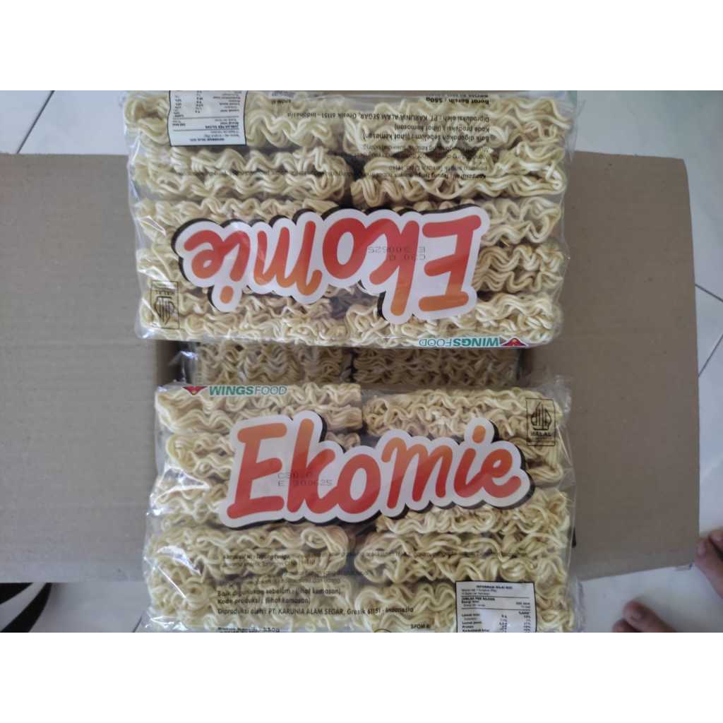 

Ekomie Kering 550gr - isi 10 pcs mie