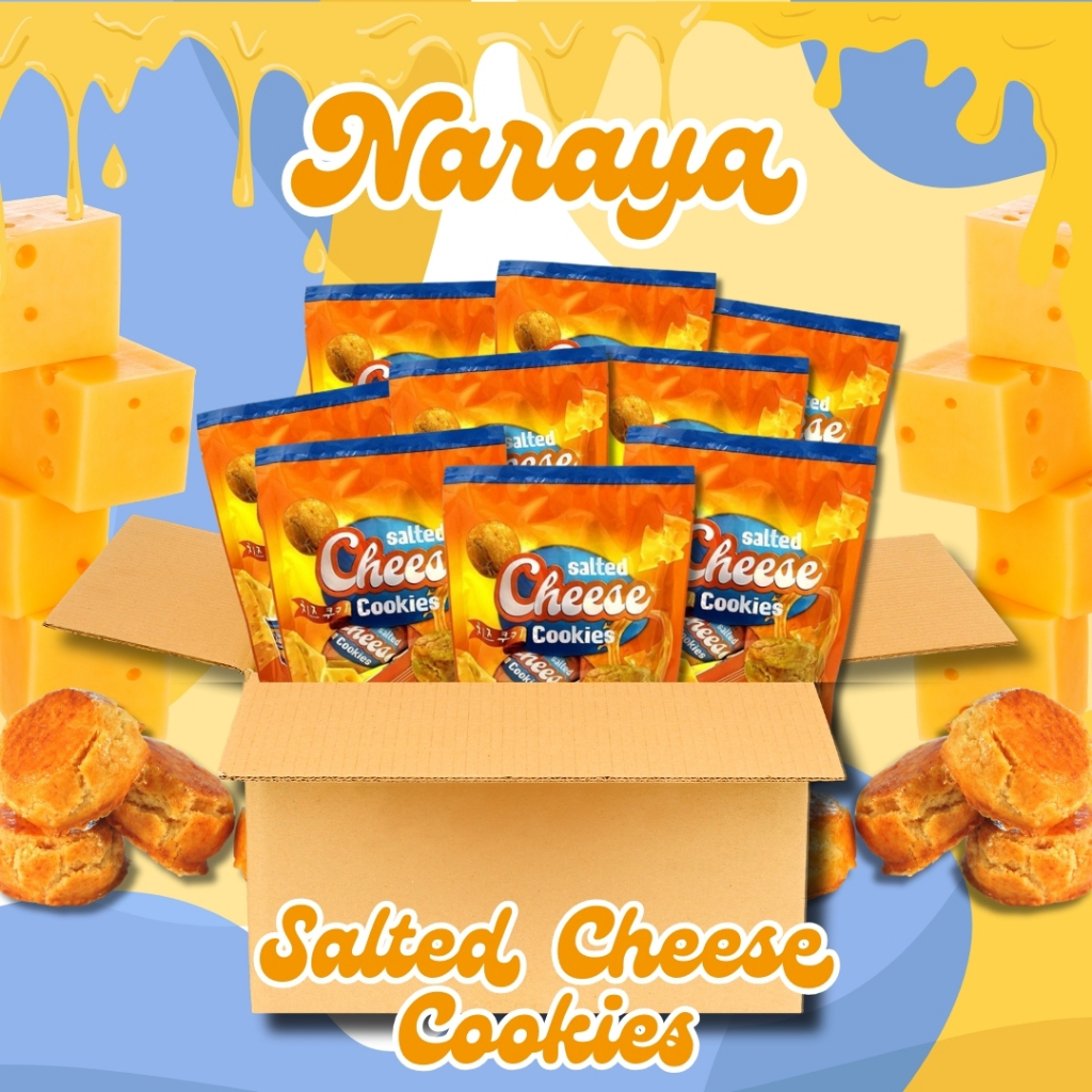 

Naraya Salted Cheese Cookies 1 Karton
