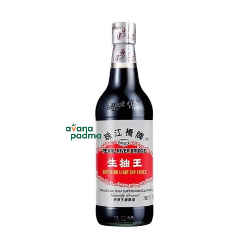 

Pearl River Bridge Superior Soy Sauce Kecap Asin (600ml)