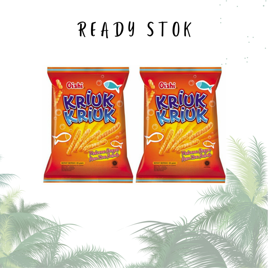 

Oishi Kriuk Kriuk Rasa Ikan Balado 60gr (PCS)