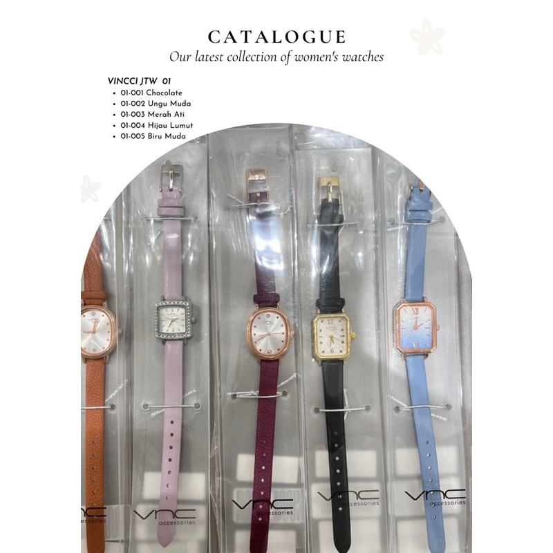 JAM TANGAN VINCCI MURAH | JAM TANGAN VINCCI WANITA ORIGINAL